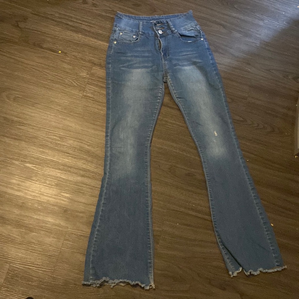 Flared jeans